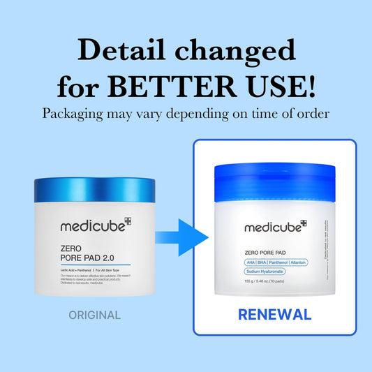 Medicube Zero Pore Pad 2.0 70pcs