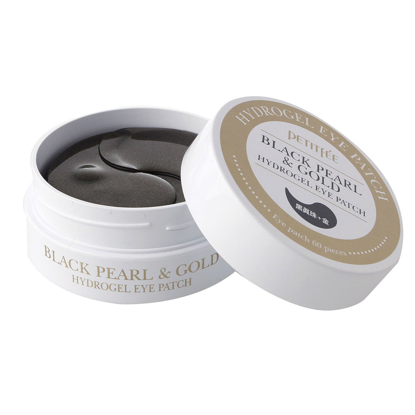 Petitfee Black Pearl & Gold Hydrogel Eye Patch 60pcs