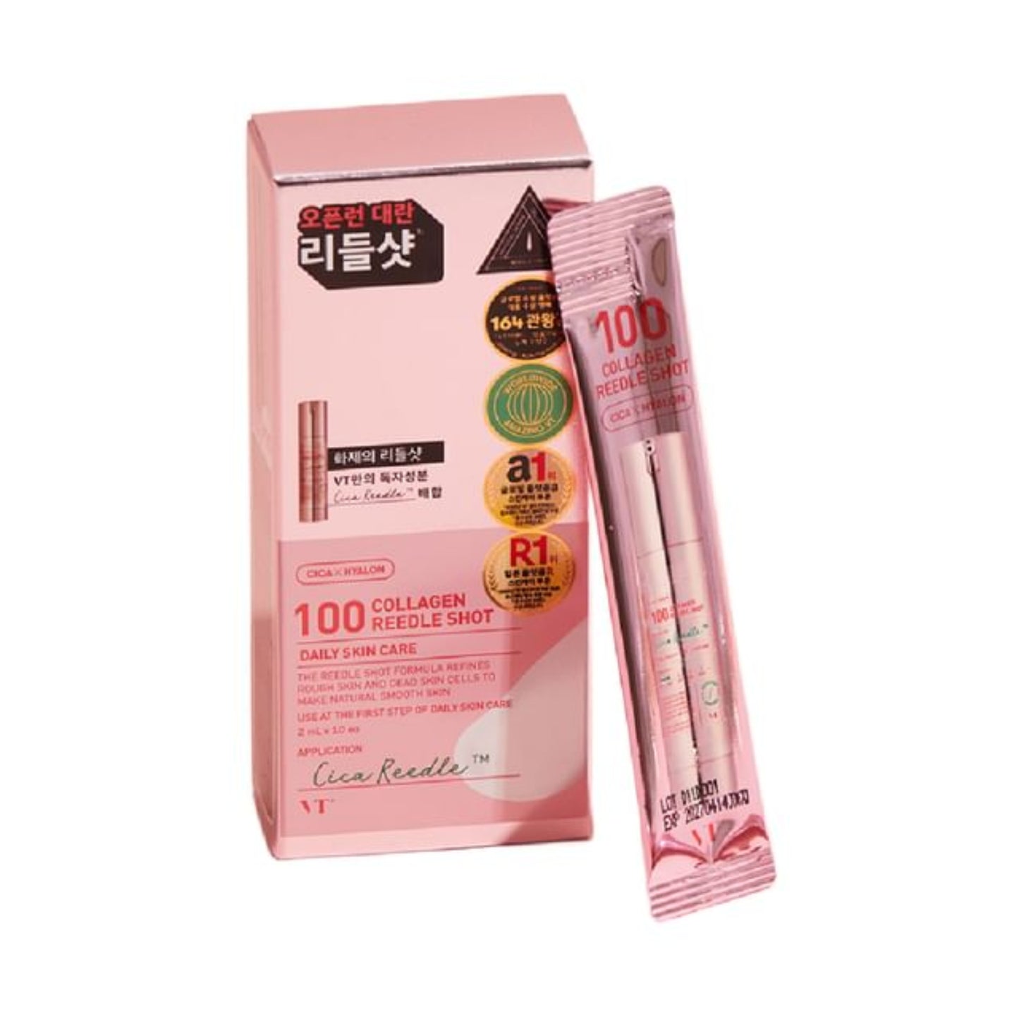 VT Cosmetics 100 Collagen Reedle Shot 10x2ml