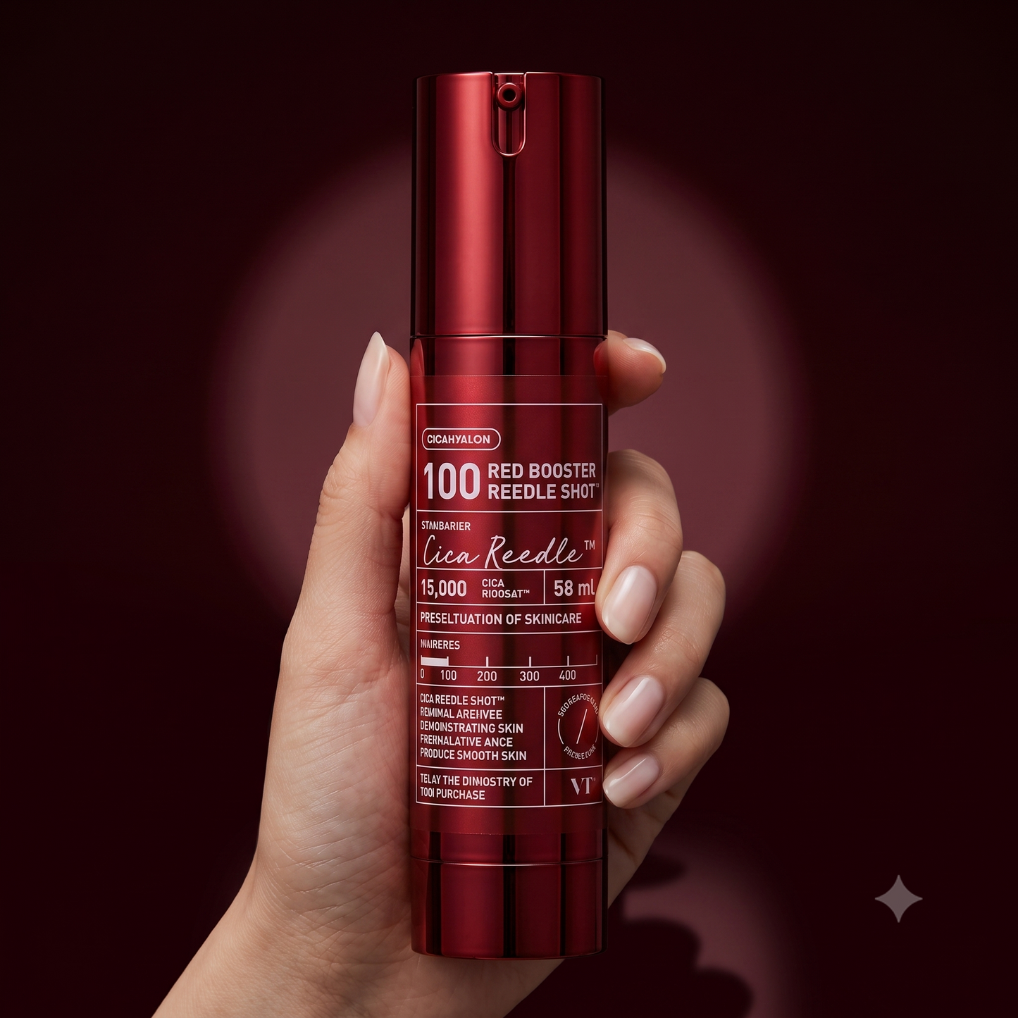 VT Cosmetics Red Booster Reedle Shot 100 50ml