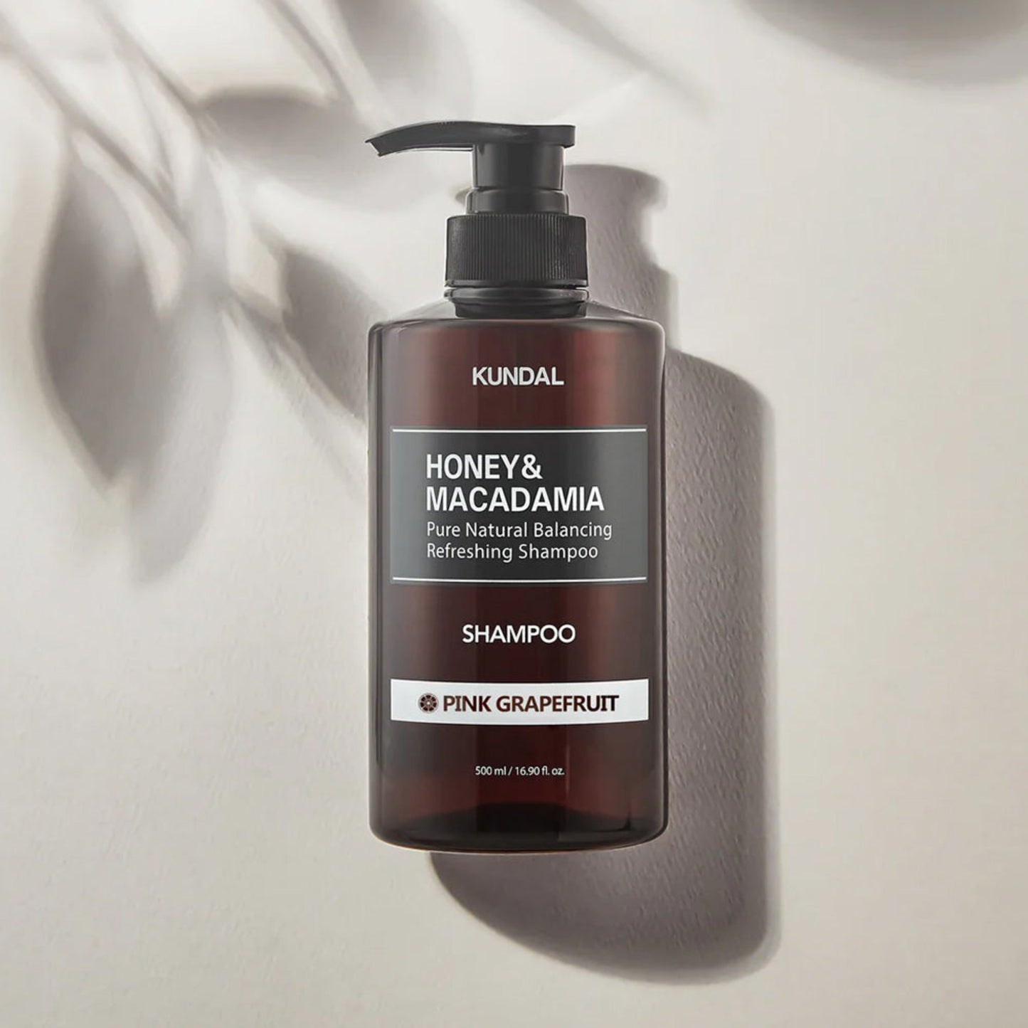 KUNDAL Honey & Macadamia Shampoo with Pink Grapefruit 500ml