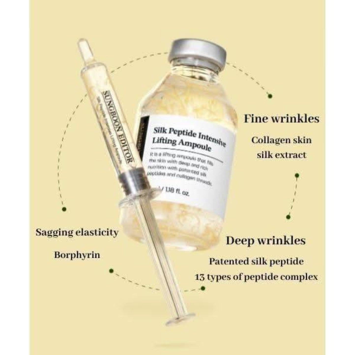 SUNGBOON EDITOR Silk Peptide Intensive Lifting Ampoules 35ml