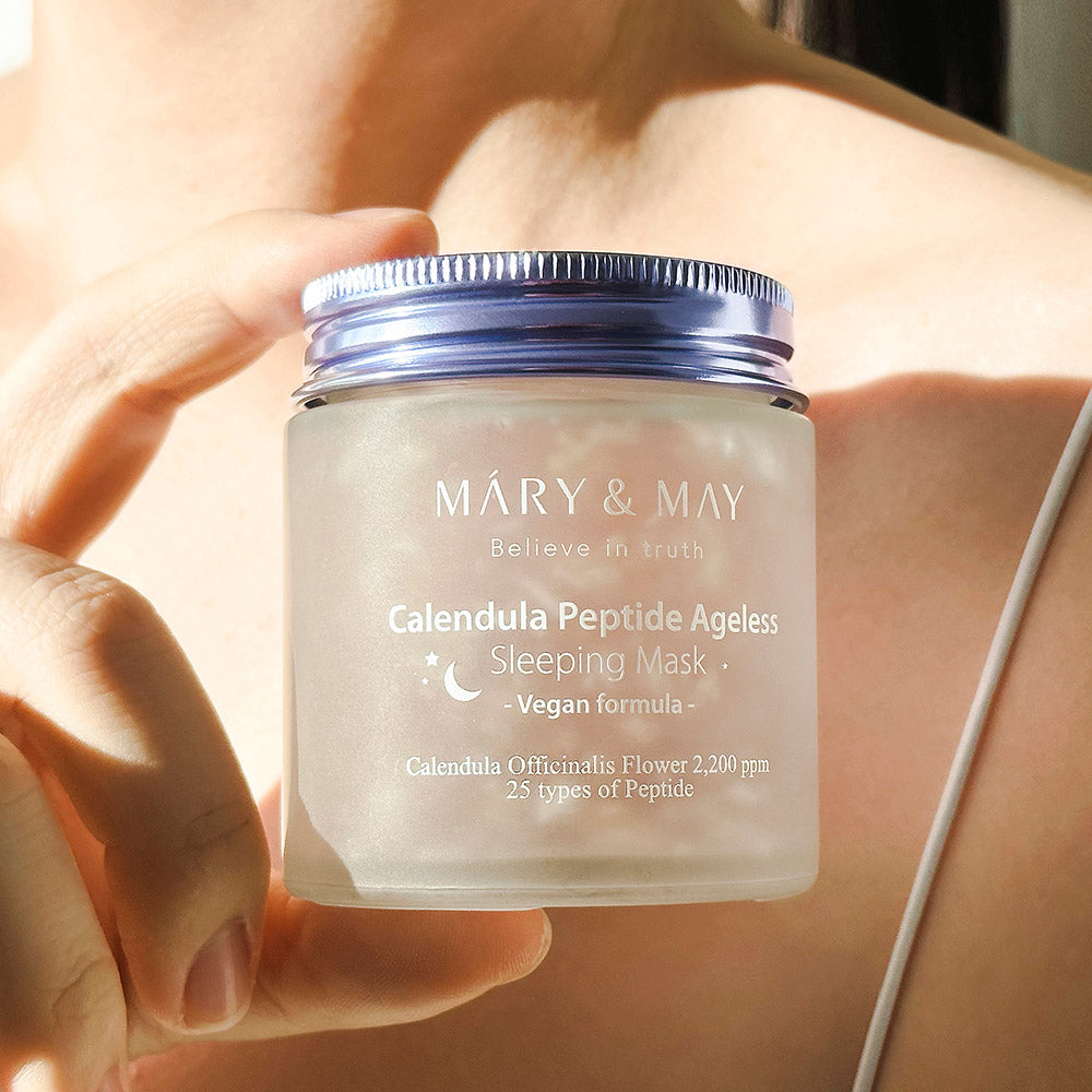 <tc>[Mary&May] Vegan Calendula Peptide Ageless Sleeping Mask 110g</tc>