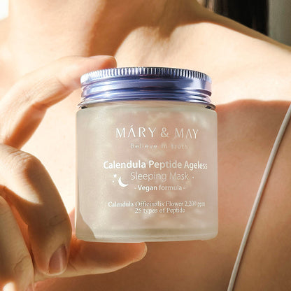 <tc>[Mary&May] Vegan Calendula Peptide Ageless Sleeping Mask 110g</tc>
