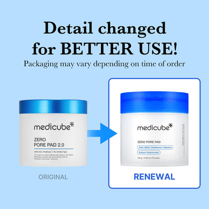 <tc>[Medicube] Zero Pore Pad 2.0</tc>