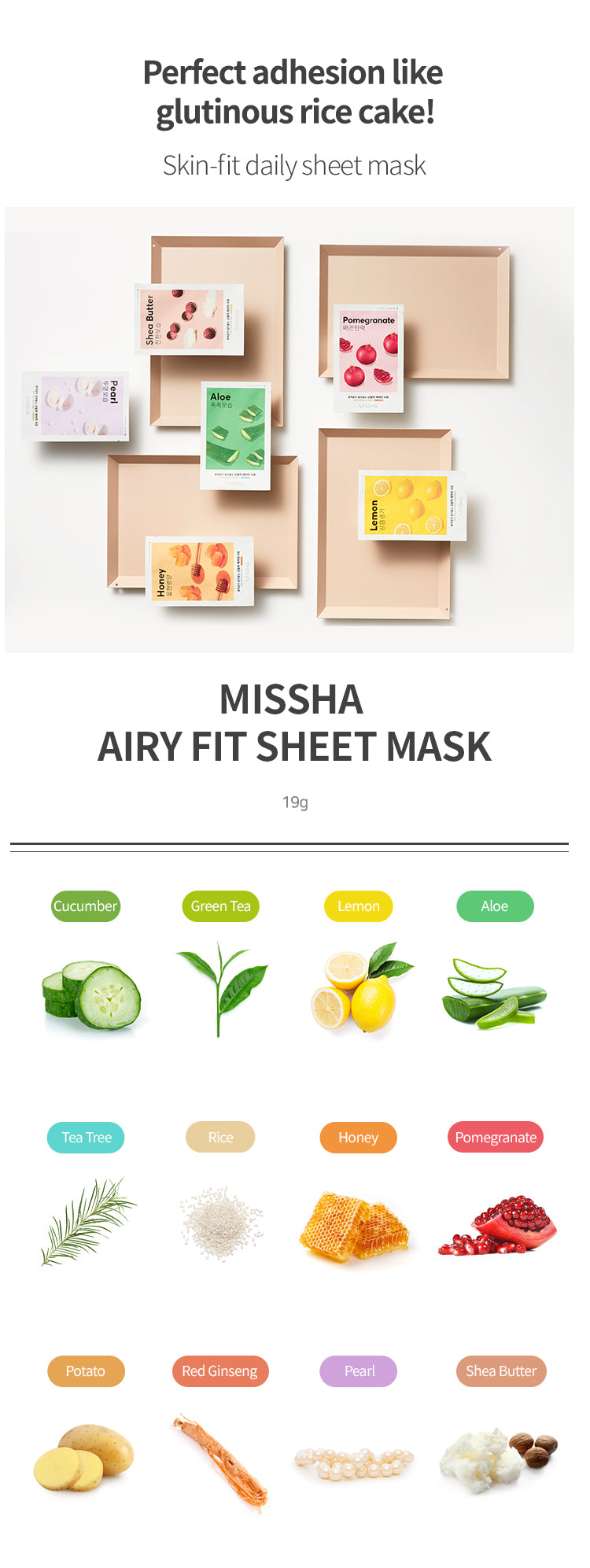 <tc>[MISSHA] Airy Feet Sheet Mask</tc>