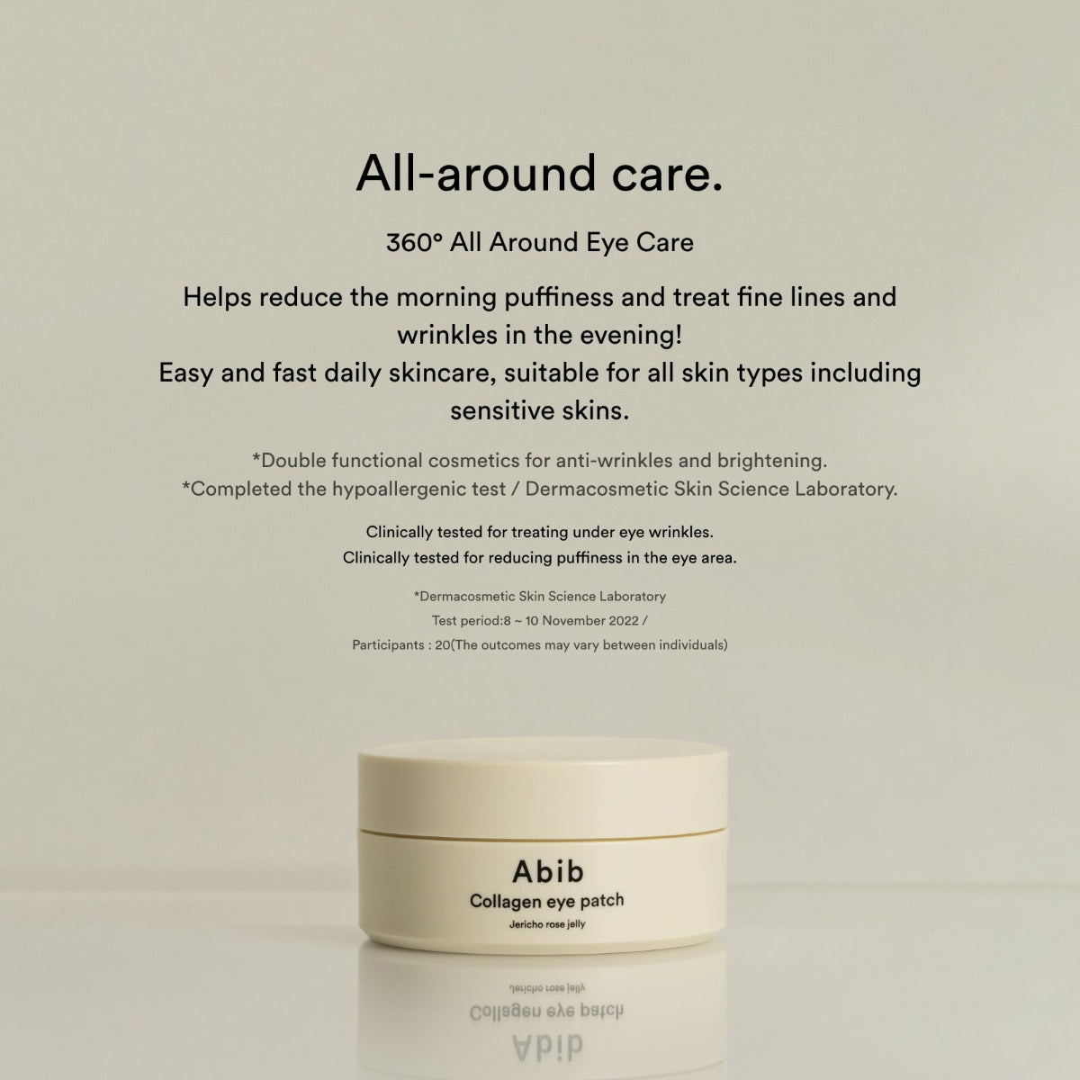 [Abib] Collagen Eye Patch Jericho Rose Jelly


