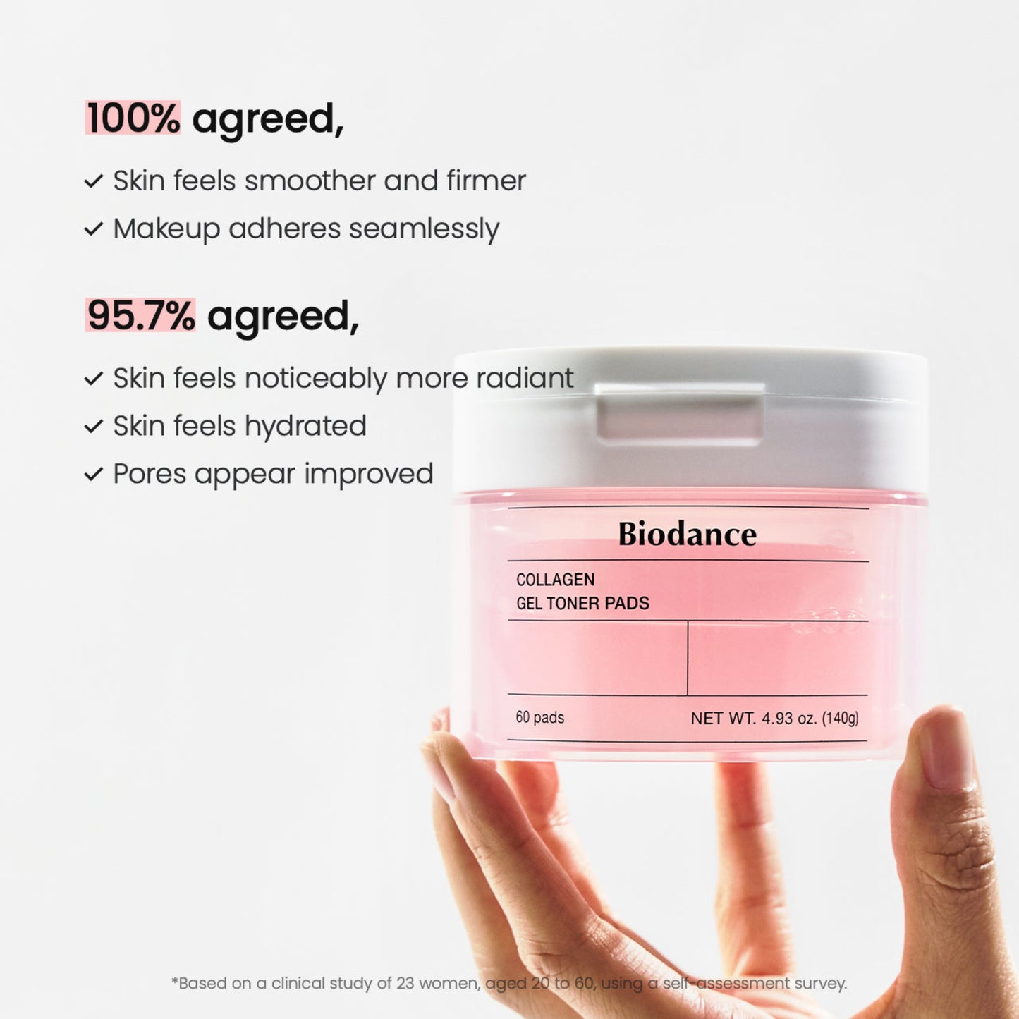[BIODANCE] Collagen Gel Toner Pads