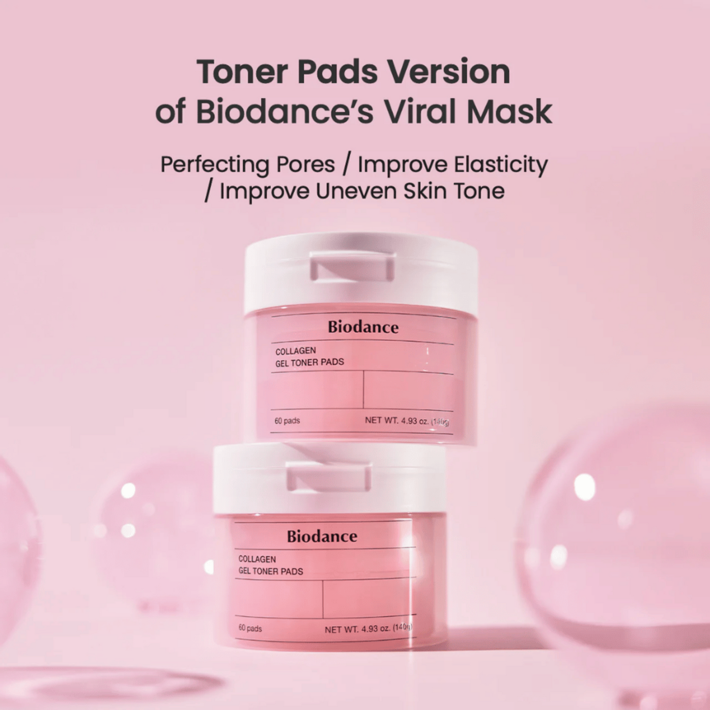 [BIODANCE] Collagen Gel Toner Pads
