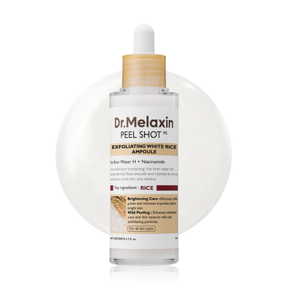 [Dr.Melaxin] Peel Shot Exfoliating White Rice Ampoules