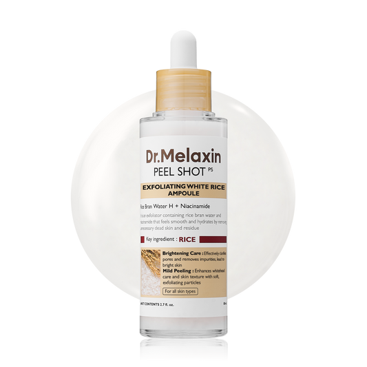 [Dr.Melaxin] Peel Shot Exfoliating White Rice Ampoules