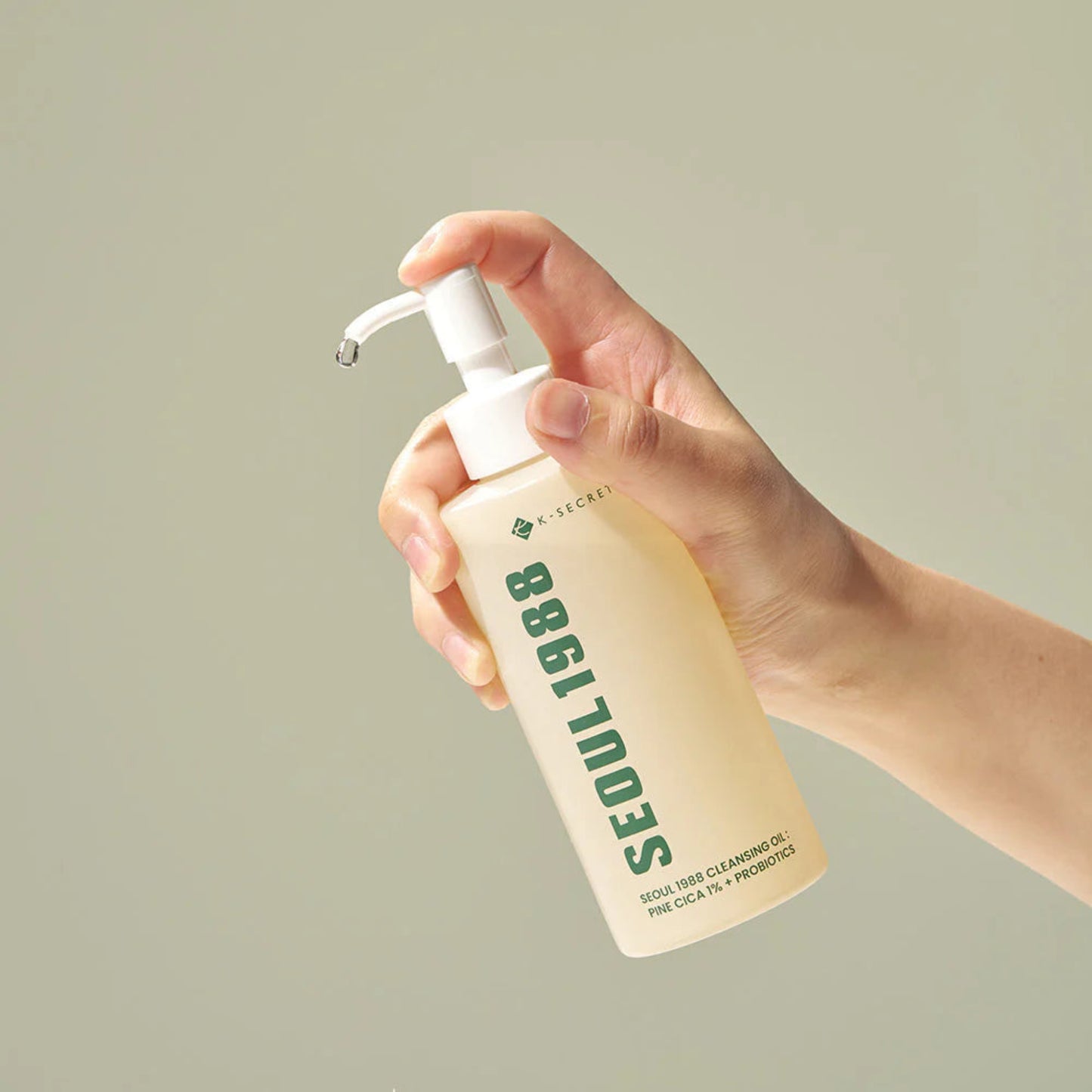 K- Secret - Seoul 1988 Cleansing Oil: Pine Cica 1% + Probiotics 200ml