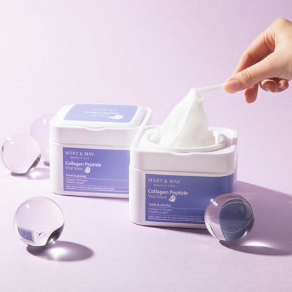 Mary&May Collagen Peptide Vital Mask 30pcs