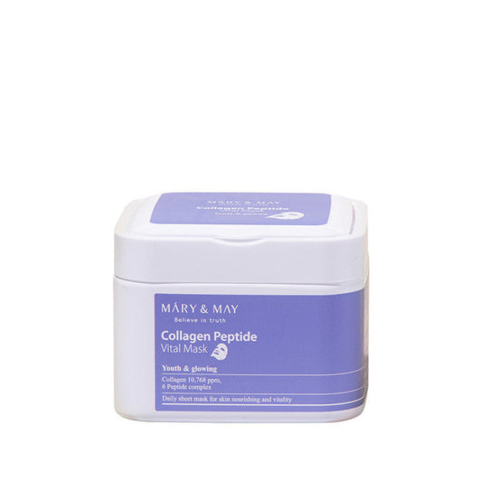 Mary&May Collagen Peptide Vital Mask 30pcs
