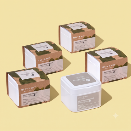 Mary&May Niacinamide Vitamin C Brightening Mask 30pcs
