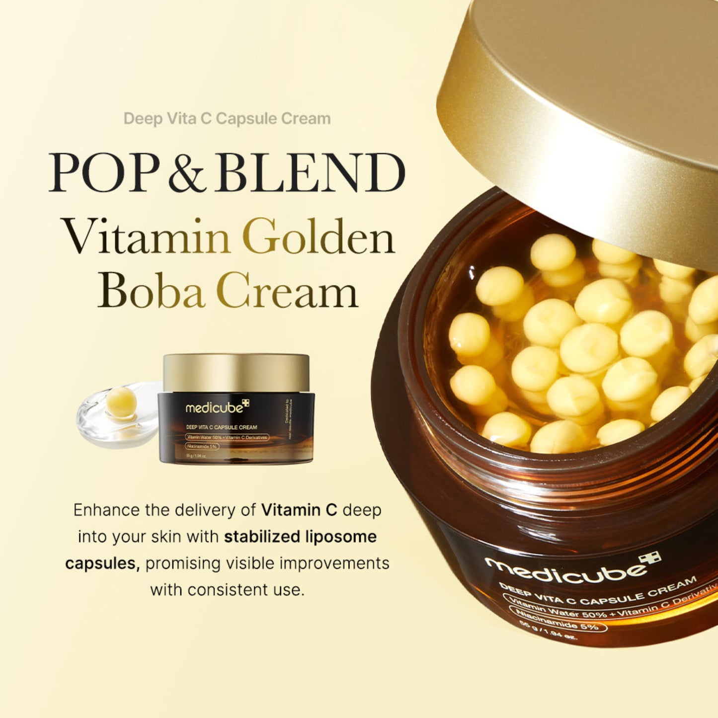 [Medicube] Deep Vita C Capsule Cream