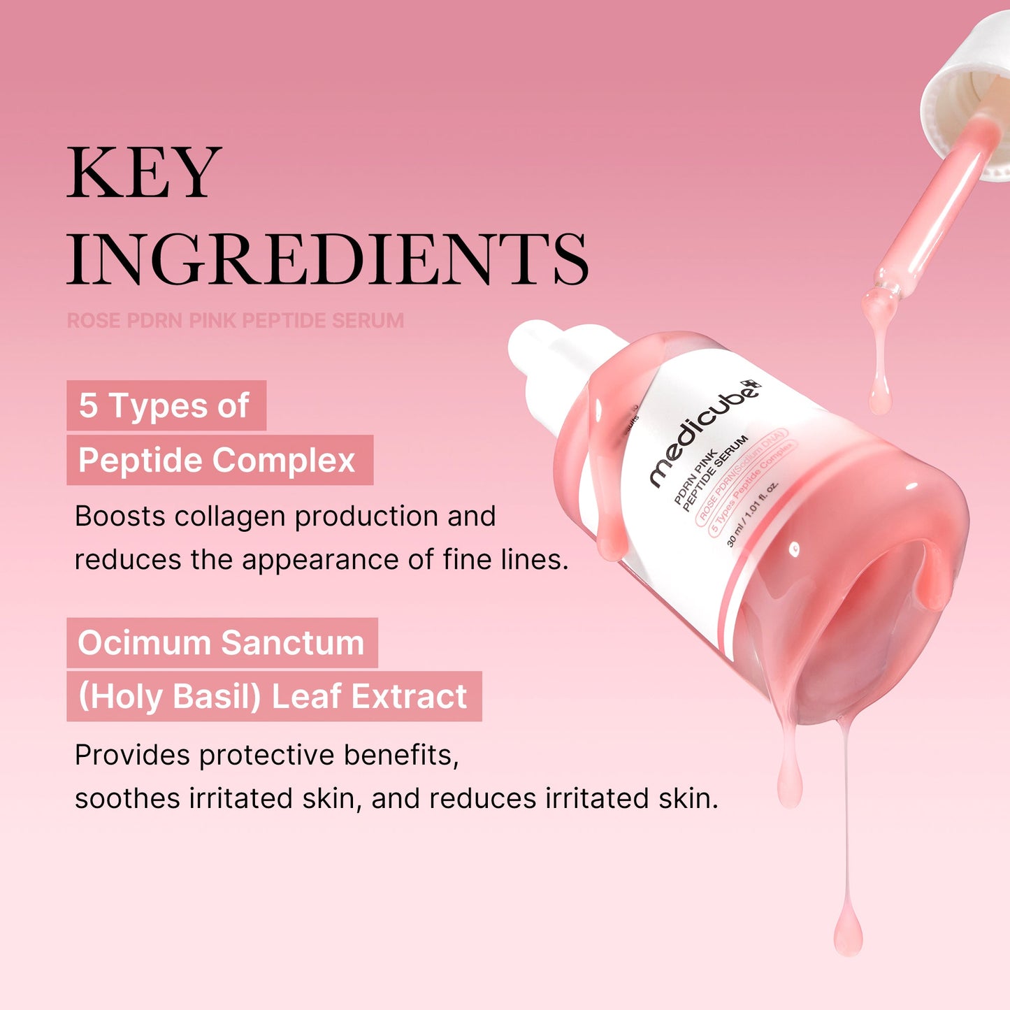 [Medicube] PDRN Pink Peptide Serum