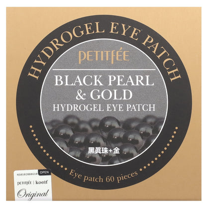 [Petitfee] Black Pearl & Gold Hydrogel Eye Patch