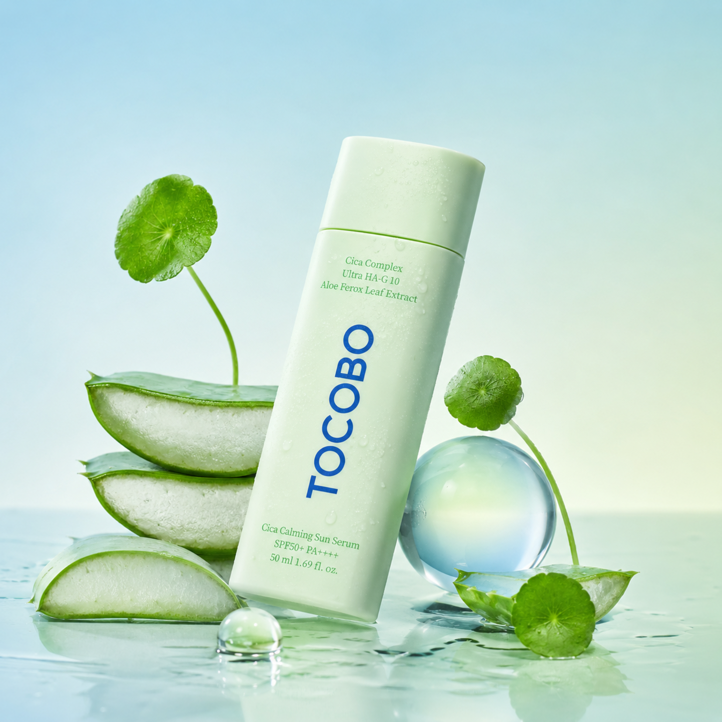 TOCOBO Cica Calming Sun Serum SPF50+ PA++++