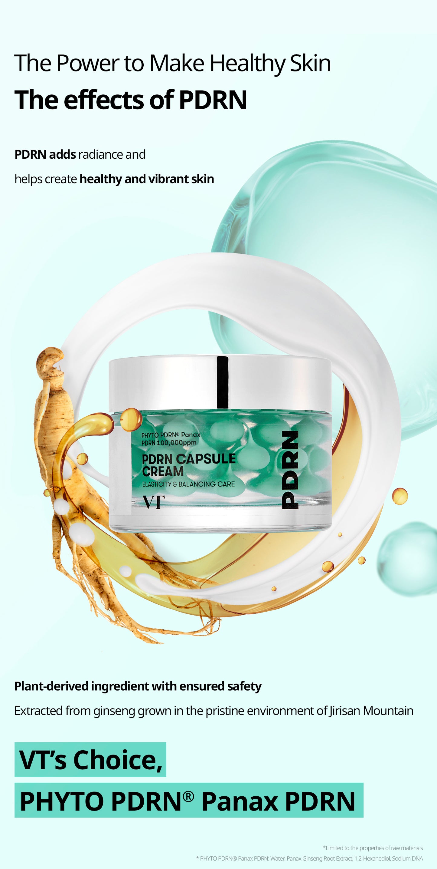[VT Cosmetics] PDRN Capsule Cream 100