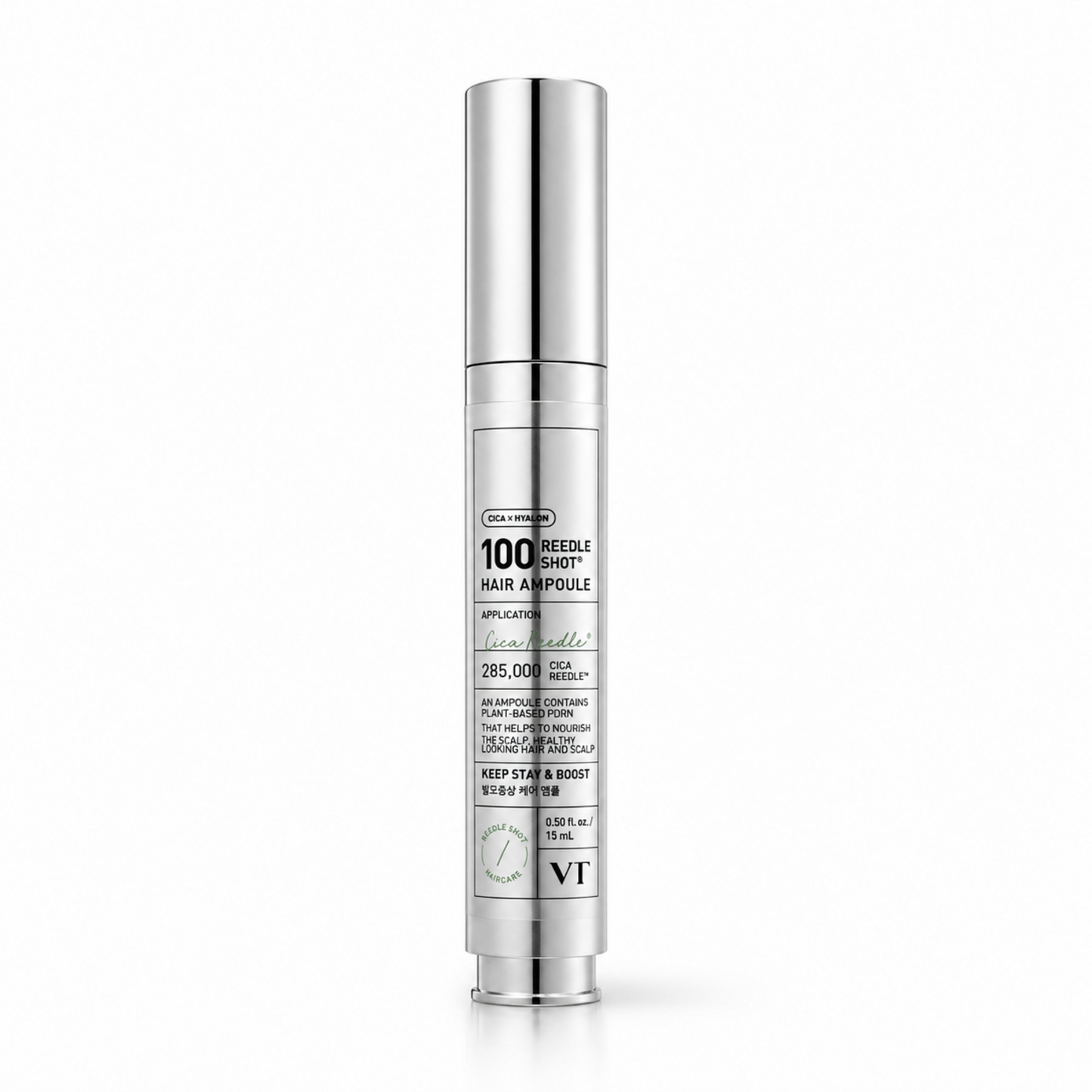 VT Cosmetics PDRN Reedle Shot Hair Ampoule 100 15ml