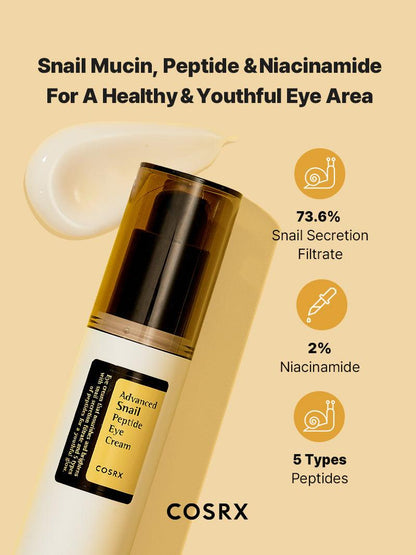 <tc>[COSRX] Advanced Snail Peptide Eye Cream</tc>