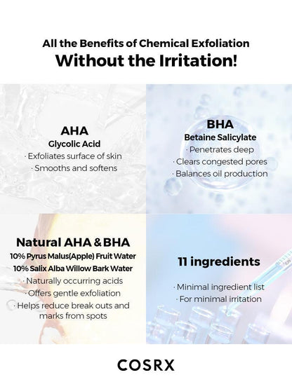 <tc>[COSRX] AHA/BHA Clarifying Treatment Toner</tc>