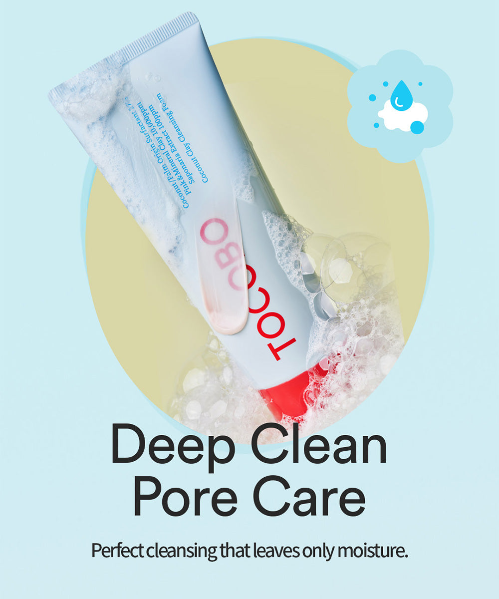 [TOCOBO] Coconut Clay Cleansing Foam