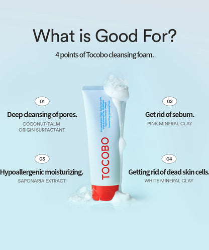 [TOCOBO] Coconut Clay Cleansing Foam