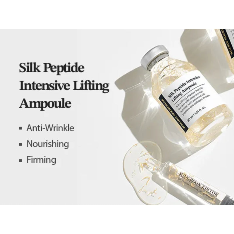 [SUNGBOON EDITOR] Silk Peptide Intensive Lifting Ampoules