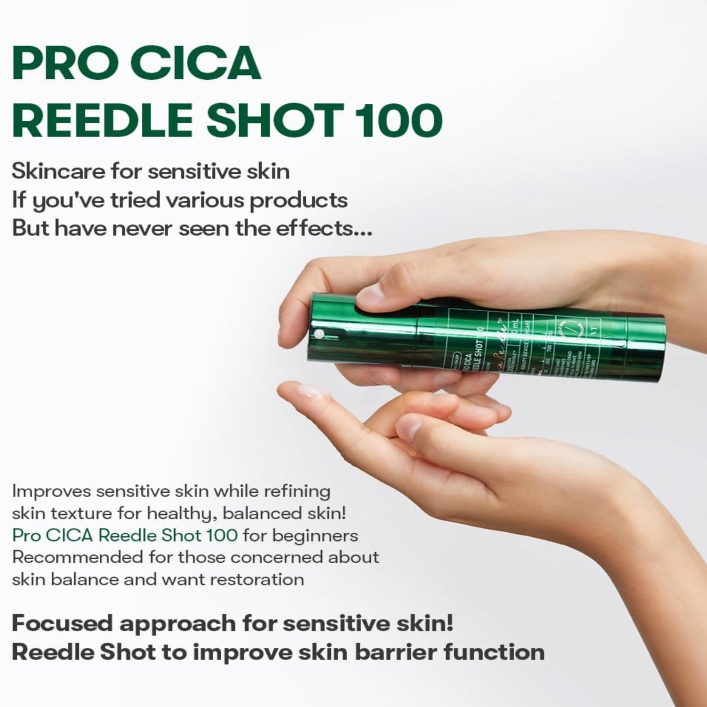 [VT Cosmetics] Pro Cica Reedle Shoot 100